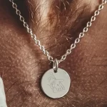 Outstretched Hand of Jesus Pendant with Chain