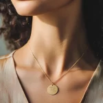 "He Will Fight For Me" Pendant with Chain | Exodus 14:14