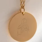 Jesus the Good Shepherd Pendant with Chain