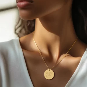 "My Grace is Sufficient" Pendant with Chain | 2 Corinthians 12:9