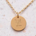 "Be Still and Know" Pendant with Chain | Psalm 46:10