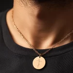 "Amazing Grace" Pendant with Sprigs of Heather Engraving