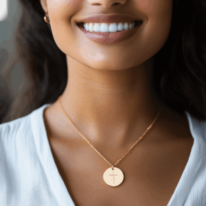 "Be Generous" Pendant with 2 Corinthians 9:6 Engraving