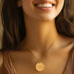 Deuteronomy 31:8 Bible Verse Pendant with Engraving