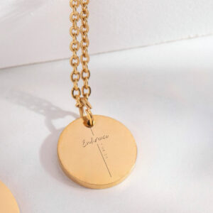"Endurance" Pendant with 2 Timothy 2:3 Engraving