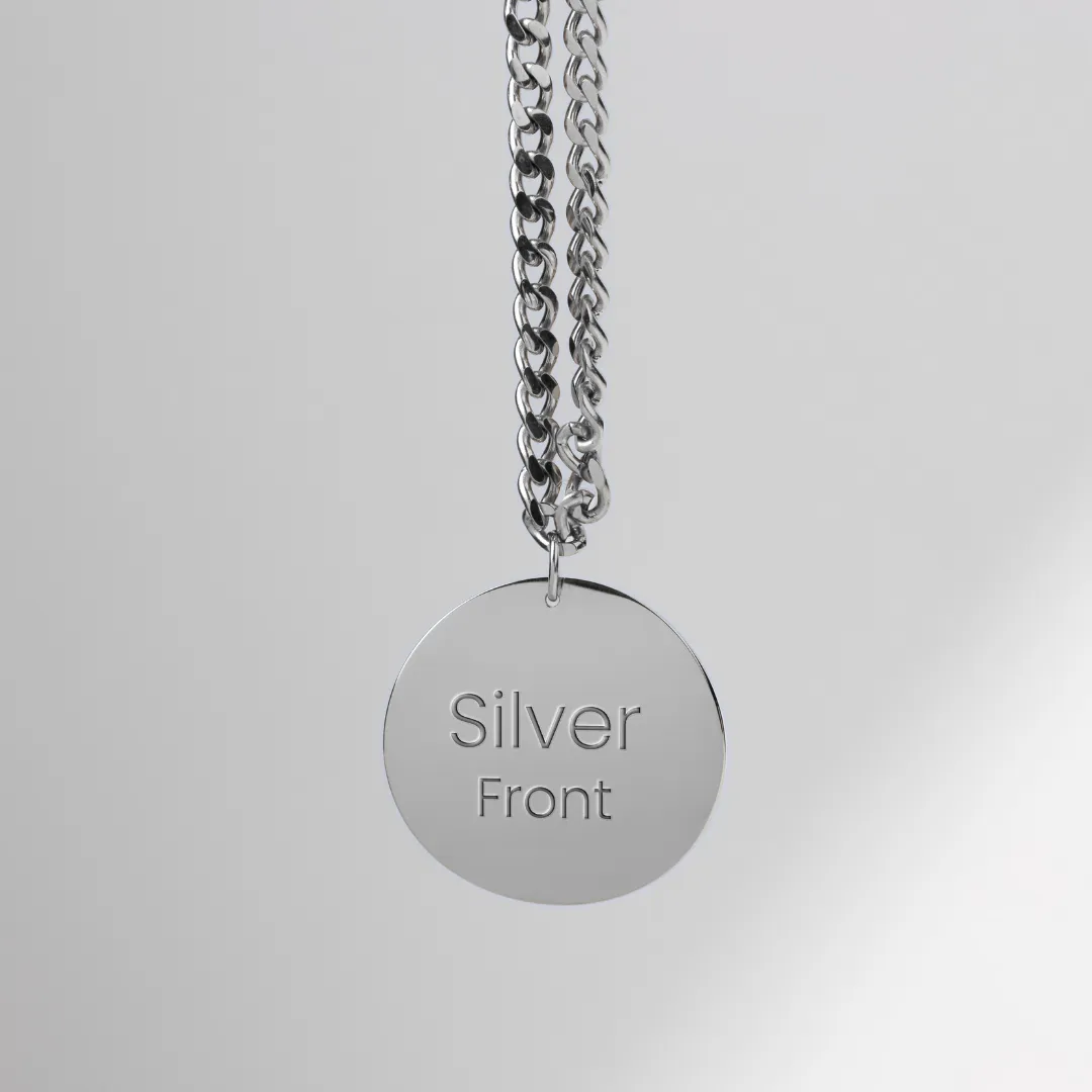 "Fear Not" Pendant with Isaiah 41:10 Engraving