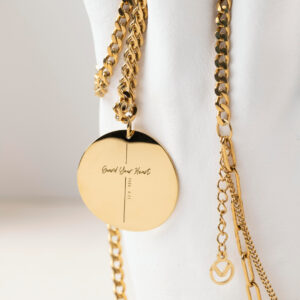 "Guard Your Heart" Pendant with Proverbs 4:23 Engraving