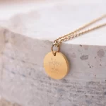 "He Restores My Soul" Pendant with Chain | Psalm 23:3