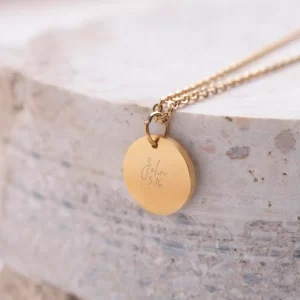 John 3:16 Bible Verse Pendant - Christian Jewelry