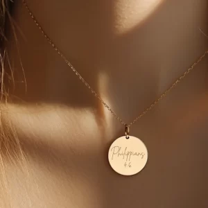 Philippians 4:6 Bible Verse Pendant - Christian Jewelry