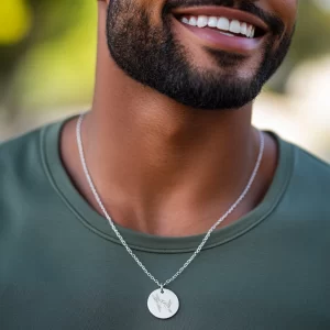 Proverbs 3:5 Bible Verse Pendant with Swallows of Freedom Engraving