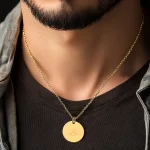 Psalm 119:105 Bible Verse Pendant with Sunrise Engraving