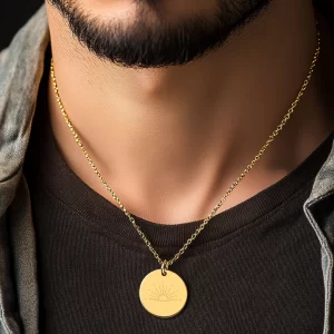 Psalm 119:105 Bible Verse Pendant with Sunrise Engraving