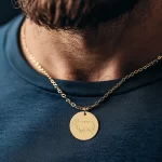 Psalm 23:1 Bible Verse Pendant with The Lord is My Shepherd Engraving