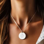 Psalm 46:10 Bible Verse Pendant with Jesus the Saviour Engraving