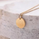 Romans 12:12 Bible Verse Pendant with Peaceful Prayer Engraving