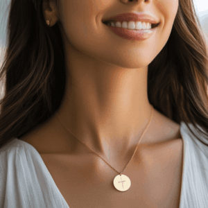 "Seek Wisdom" Pendant with Proverbs 4:7 Engraving