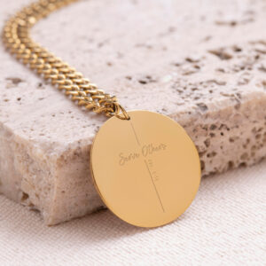 "Serve Others" Pendant with Galatians 5:13 Engraving