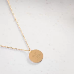 "Trust with All Your Heart" Pendant with Chain | Proverbs 3:5